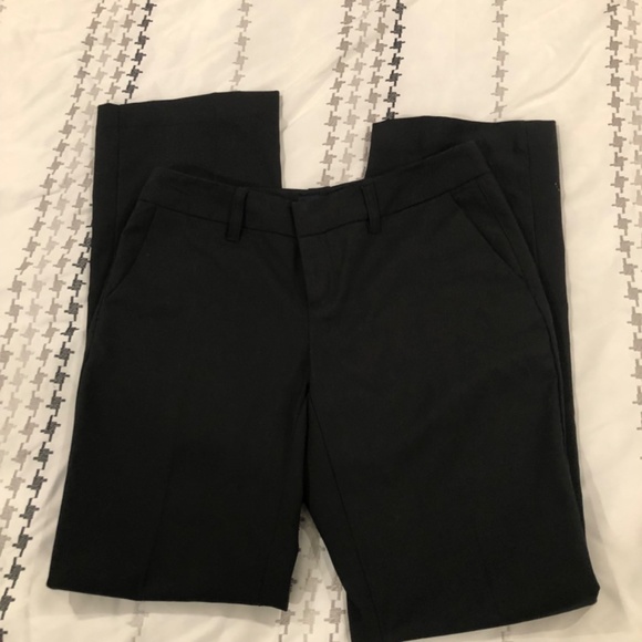 GAP stretch pants, hip slung fit pants by GAP black pants, dressy black pants - Picture 5 of 7